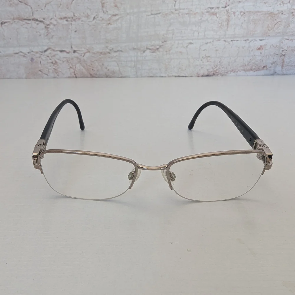 Bvlgari 2141B 266 Tortoise Shell Glasses with Crystal Accents Frame - Picture 4 of 10